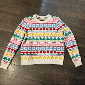 Boden Festive Fair Isle Christmas Sweater